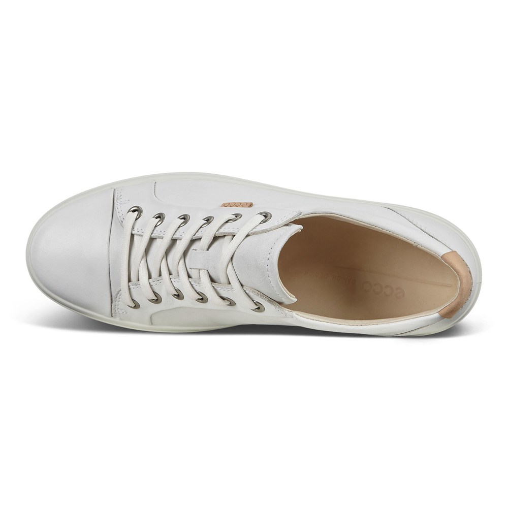 ECCO Womens Sneakers White - Soft 7 Wedge - WTI-810495